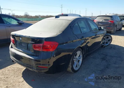 2016 BMW 320I z USA, uszkodzony, nr VIN WBA8E1G56GNU10808